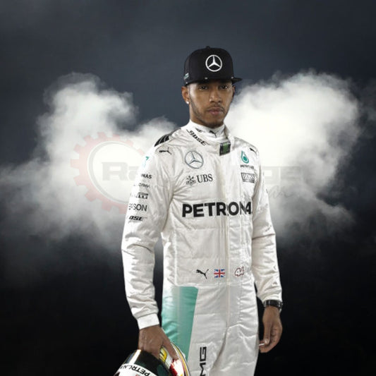 2016 Lewis Hamilton PETRONAS Mercedes F1 Race Suit REPLICA