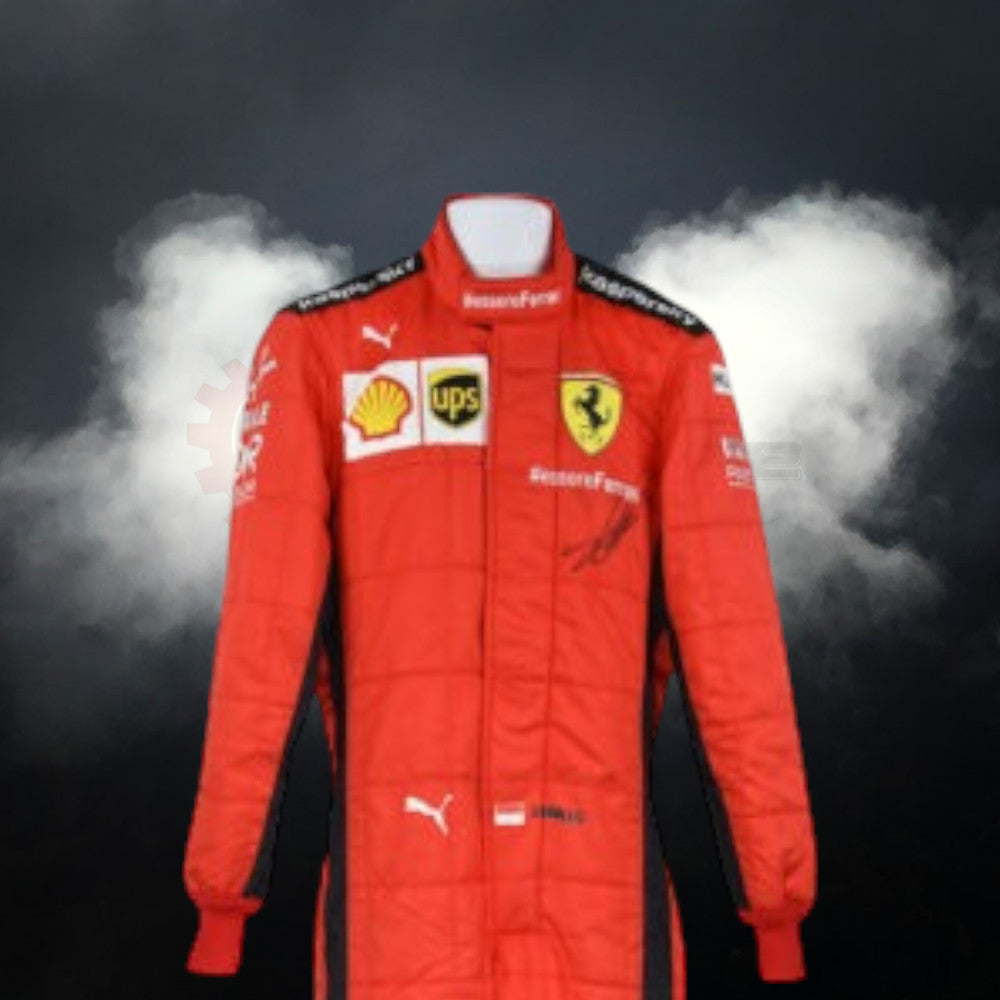 2020 Charles Leclerc Ferrari F1 Race Suit REPLICA