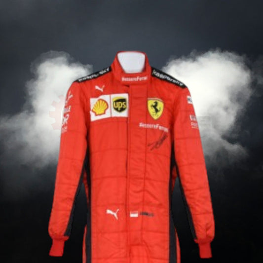 2020 Charles Leclerc Ferrari F1 Race Suit REPLICA