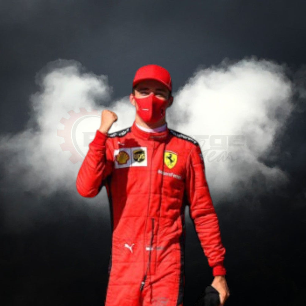 2020 Charles Leclerc Ferrari F1 Race Suit REPLICA
