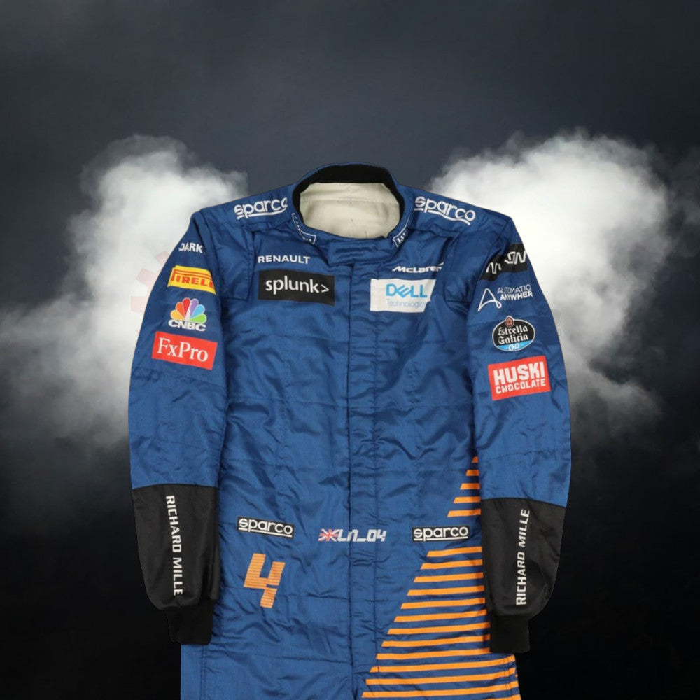 2020 Formula 1 Race Costume Lando Norris Mcleran
