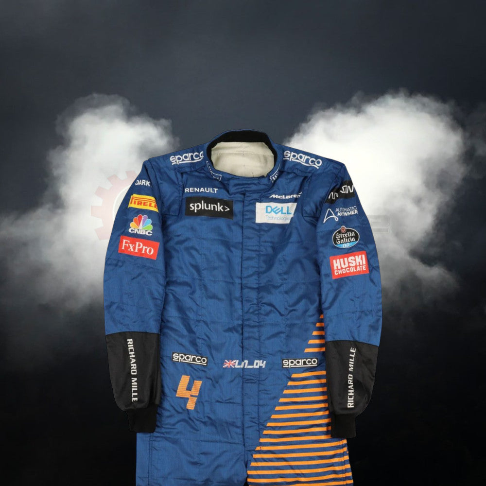 2020 Formula 1 Race Costume Lando Norris Mcleran