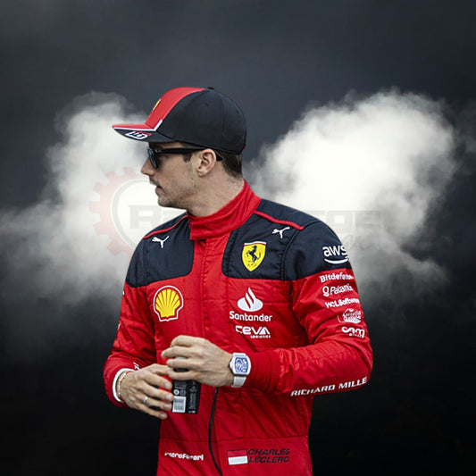 2023 Charles Leclerc Ferrari F1 Race Suit REPLICA
