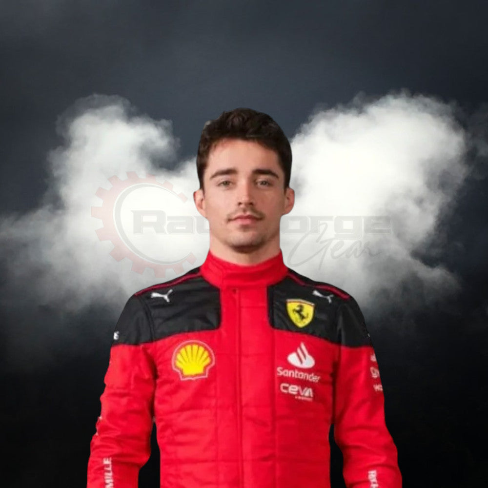 2023 Charles Leclerc Ferrari F1 Race Suit REPLICA
