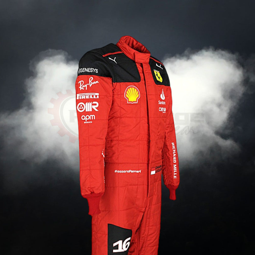 2023 Charles Leclerc Ferrari F1 Race Suit REPLICA