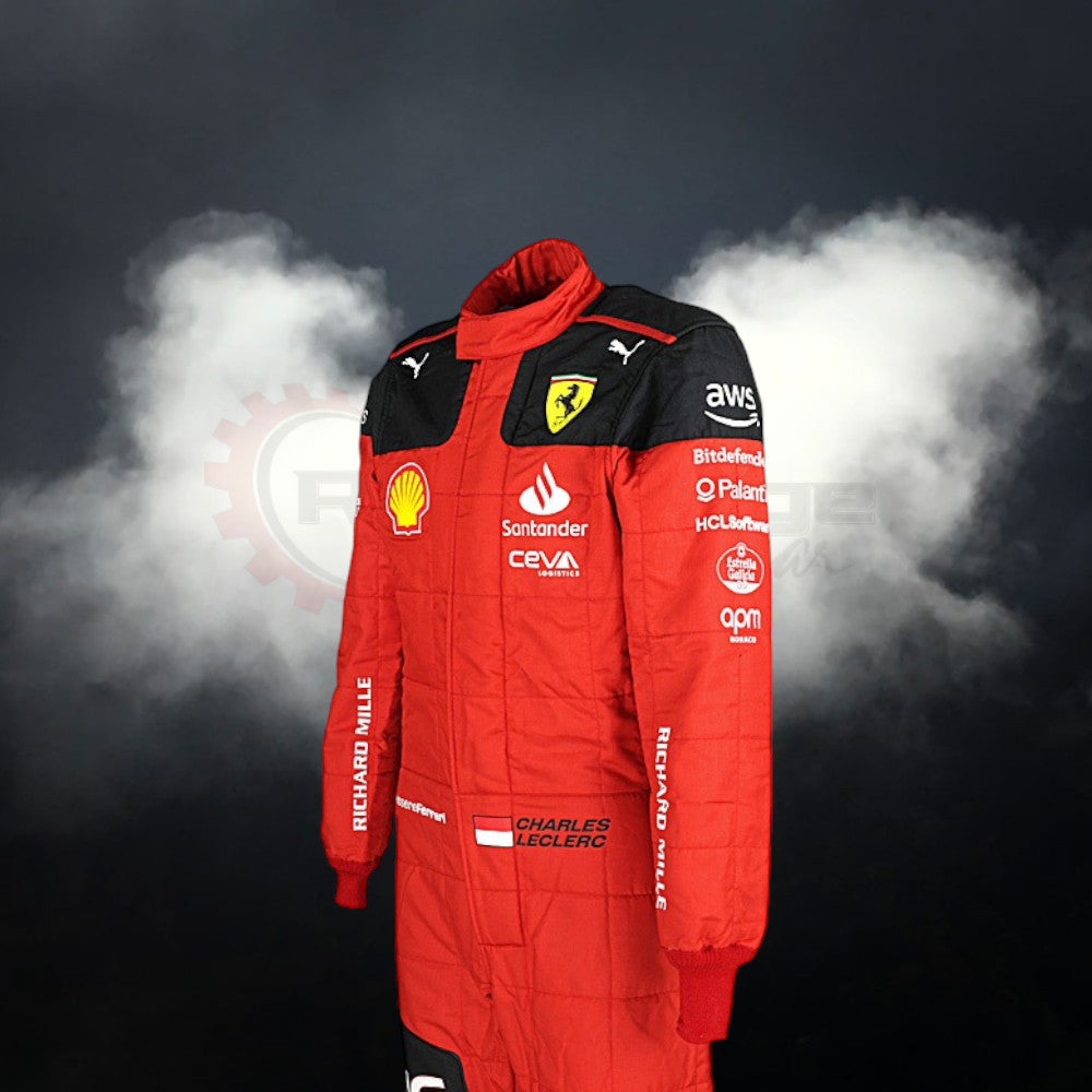 2023 Charles Leclerc Ferrari F1 Race Suit REPLICA