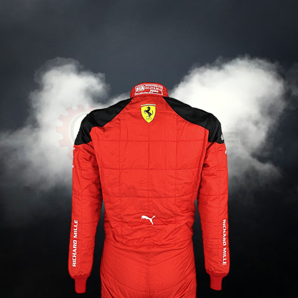 2023 Charles Leclerc Ferrari F1 Race Suit REPLICA