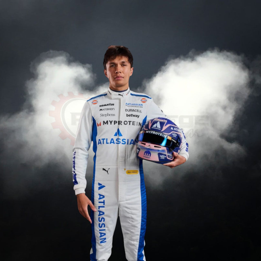 Alexander Albon Williams F1 Team Racing Costume 2025