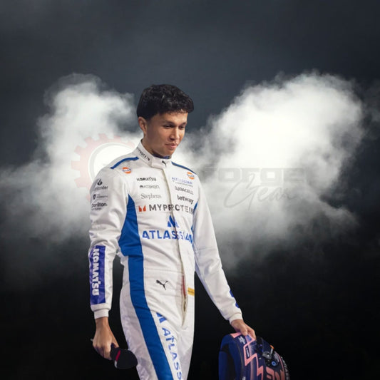 Alexander Albon Williams F1 Team Racing Costume 2025