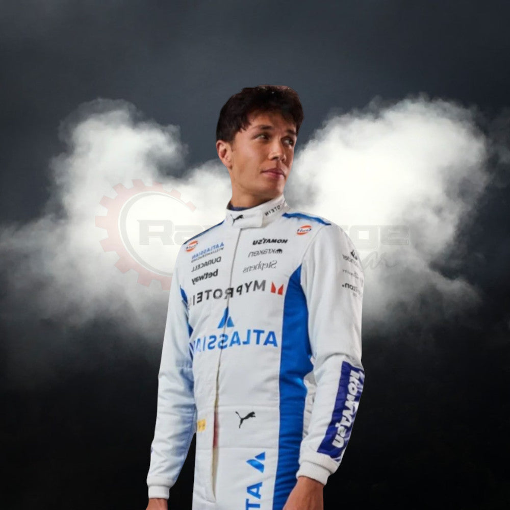 Alexander Albon Williams F1 Team Racing Costume 2025