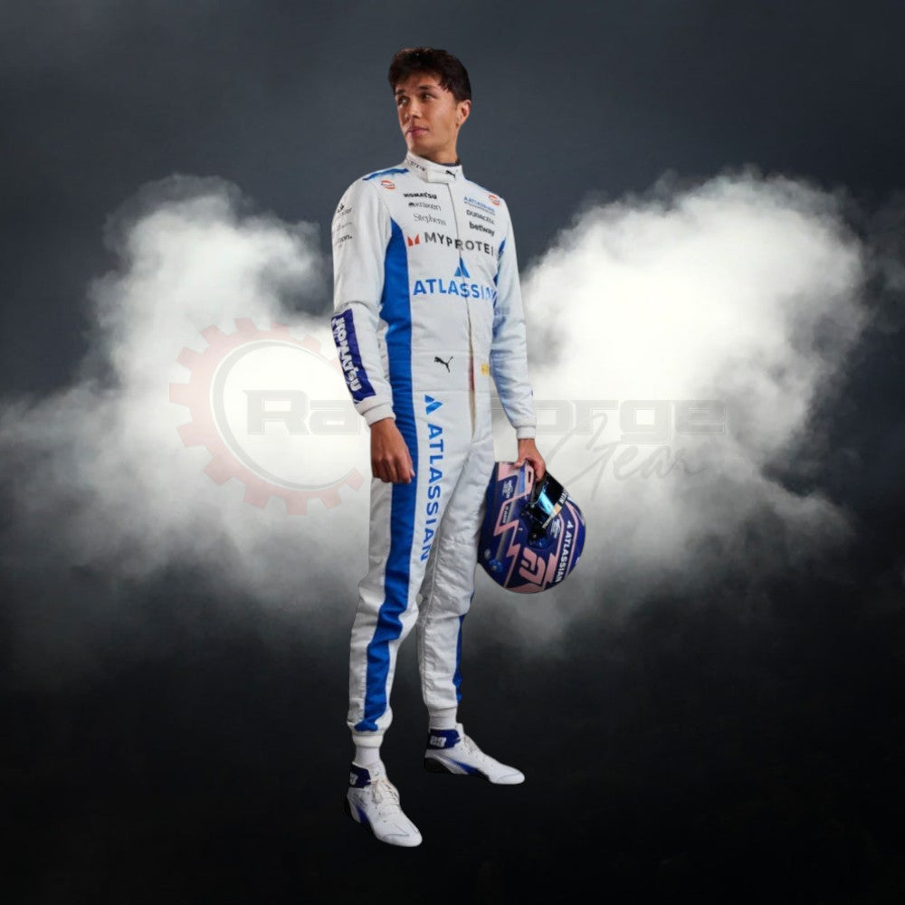 Alexander Albon Williams F1 Team Racing Costume 2025