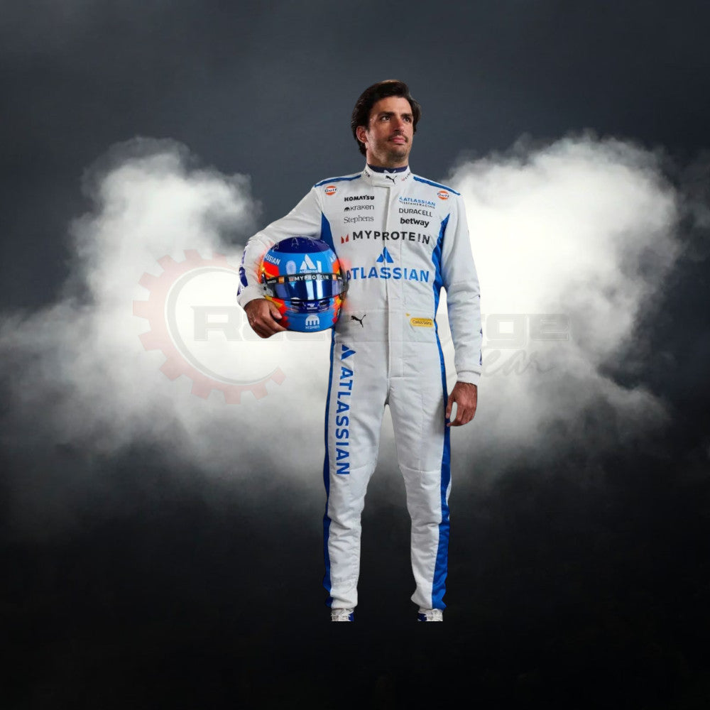 Carlos Sainz Williams F1 Team Racing Costume 2025