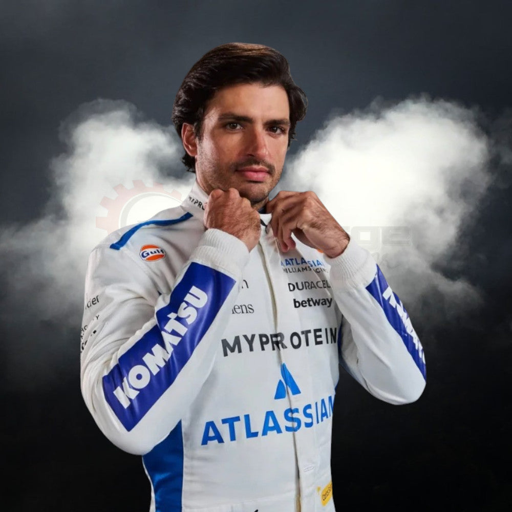 Carlos Sainz Williams F1 Team Racing Costume 2025