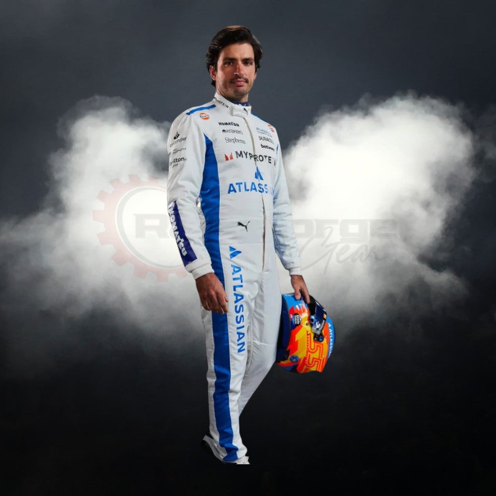 Carlos Sainz Williams F1 Team Racing Costume 2025