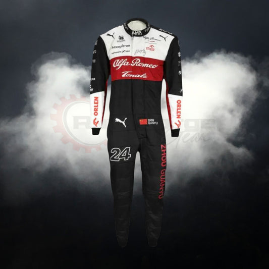 Costume 2022 F1 Race Zhou Guanyu Alfa Romeo