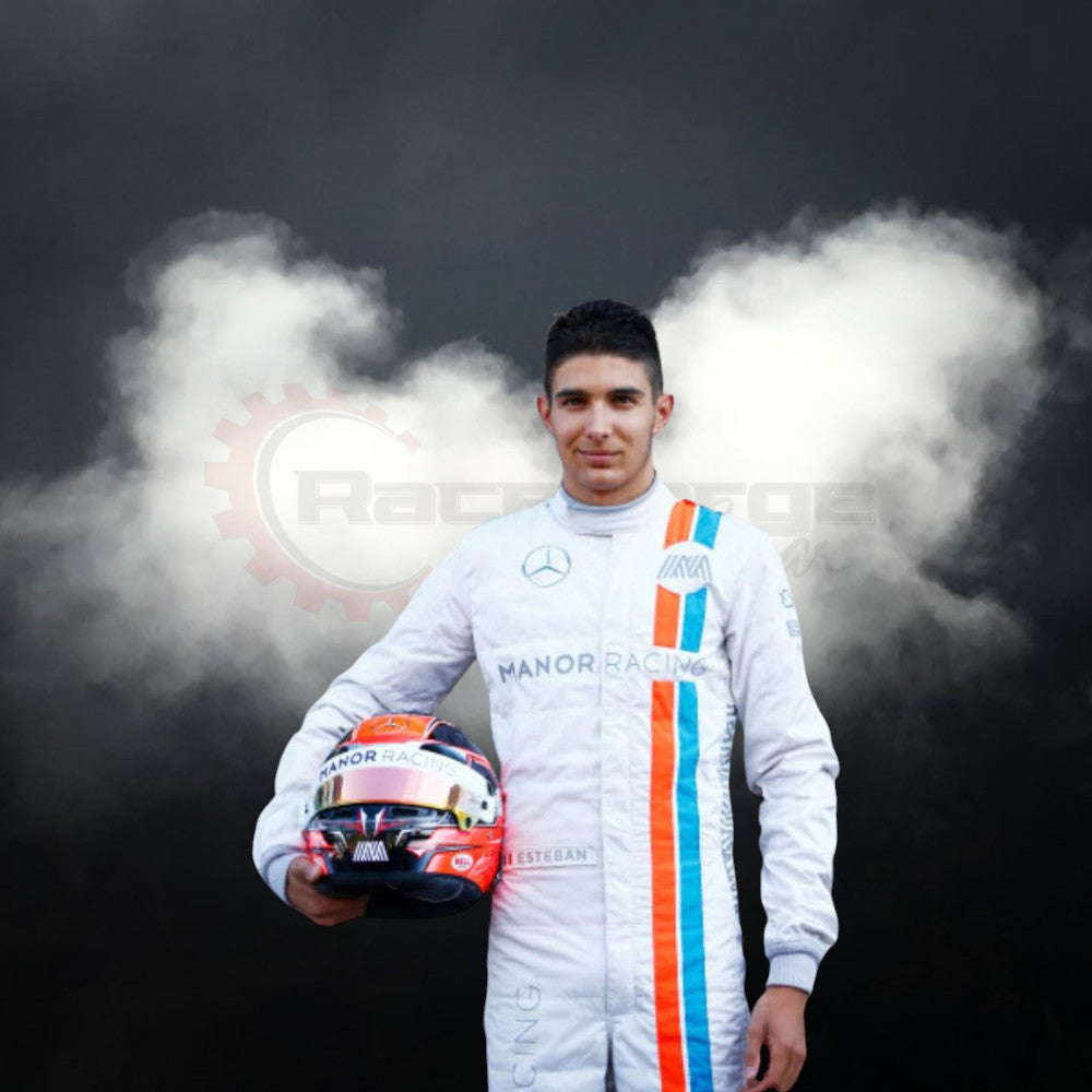 Costume Formual 1 Racing Esteban Ocon Manor 2016