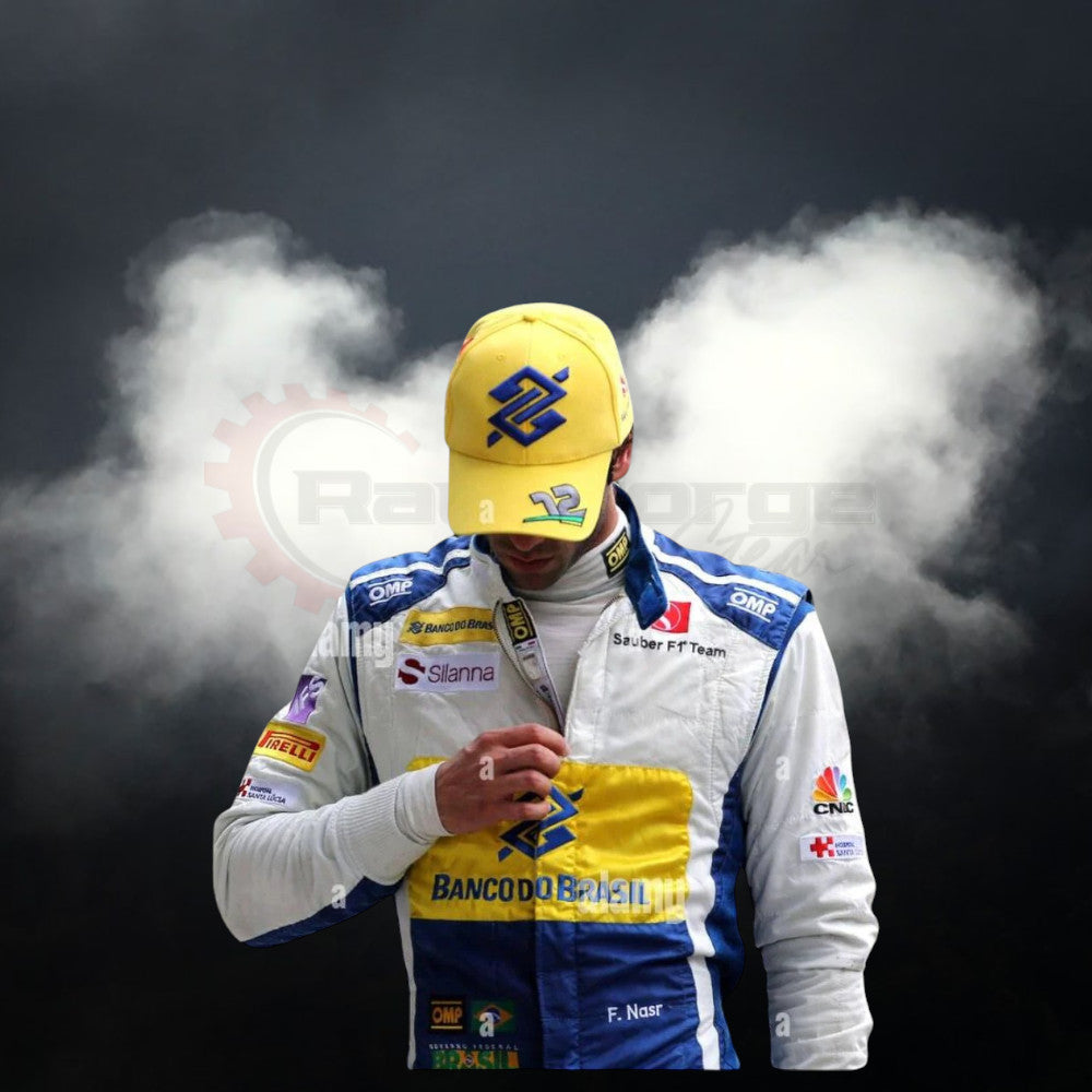 Costume Formual 1 Racing Felipe Nasr Sauber 2016