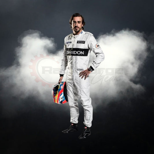 Costume Formual 1 Racing Fernando Alonso Mclaren 2016