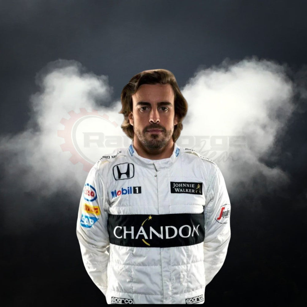 Costume Formual 1 Racing Fernando Alonso Mclaren 2016