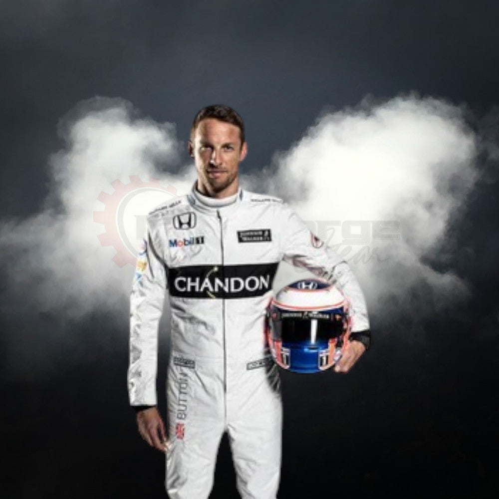 Costume Formual 1 Racing Jenson Button Mclaren 2016