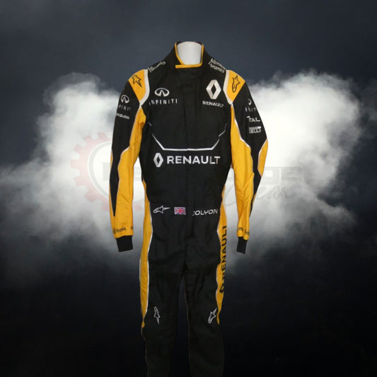 Costume Formual 1 Racing Jolyon Palmer Renault 2016