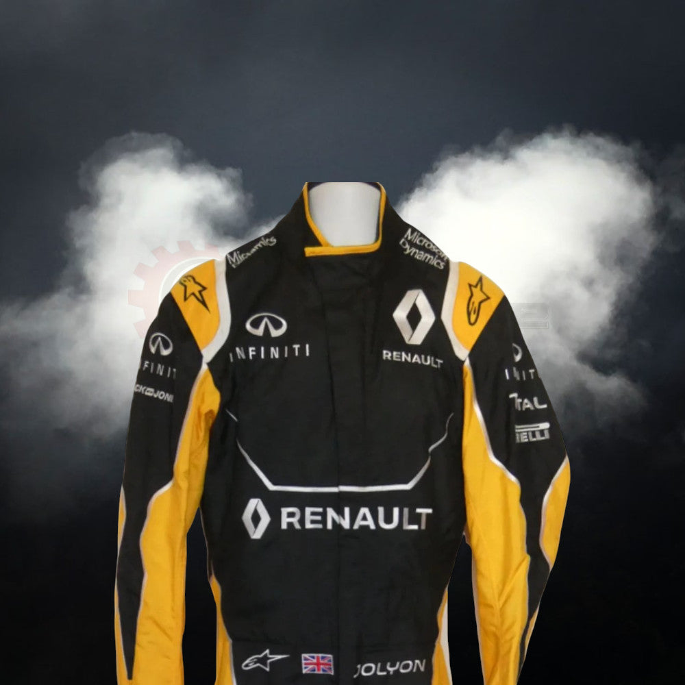 Costume Formual 1 Racing Jolyon Palmer Renault 2016