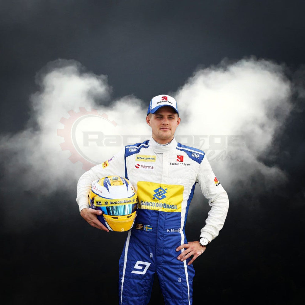 Costume Formual 1 Racing Marcus Ericsson Sauber 2016