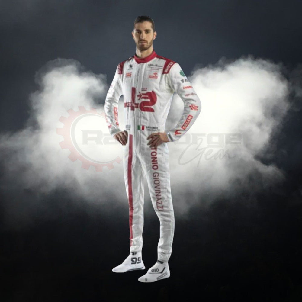 Costume Replica F1 Race Antonio Giovinazzi Alfa Romeo 2021