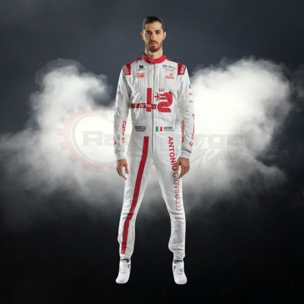 Costume Replica F1 Race Antonio Giovinazzi Alfa Romeo 2021