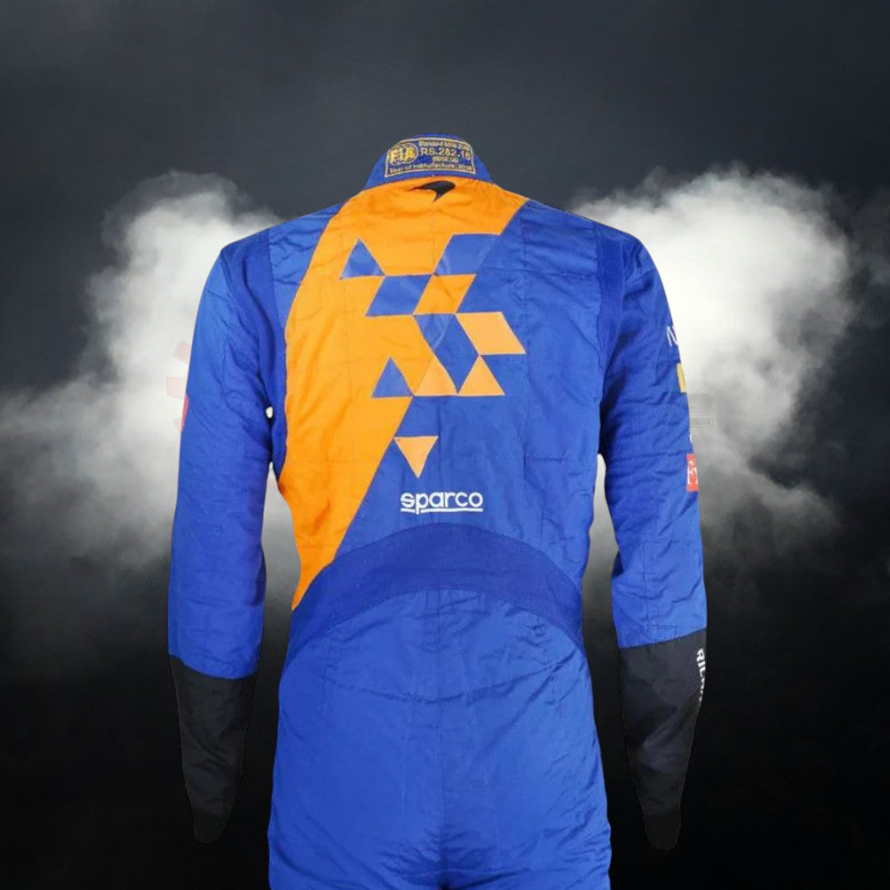 Costume Replica F1 Race Carlos Sainz Mclaren 2019