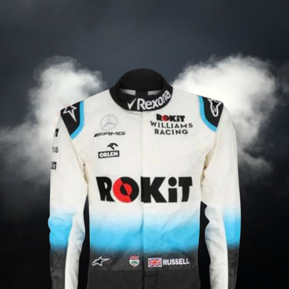 Costume Replica F1 Race George Russell Williams 2019