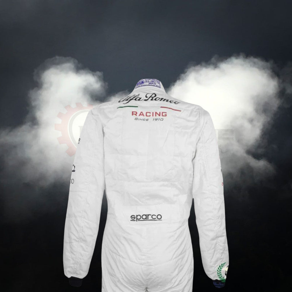 Costume Replica F1 Race Kimi Räikkönen Alfa Romeo 2019