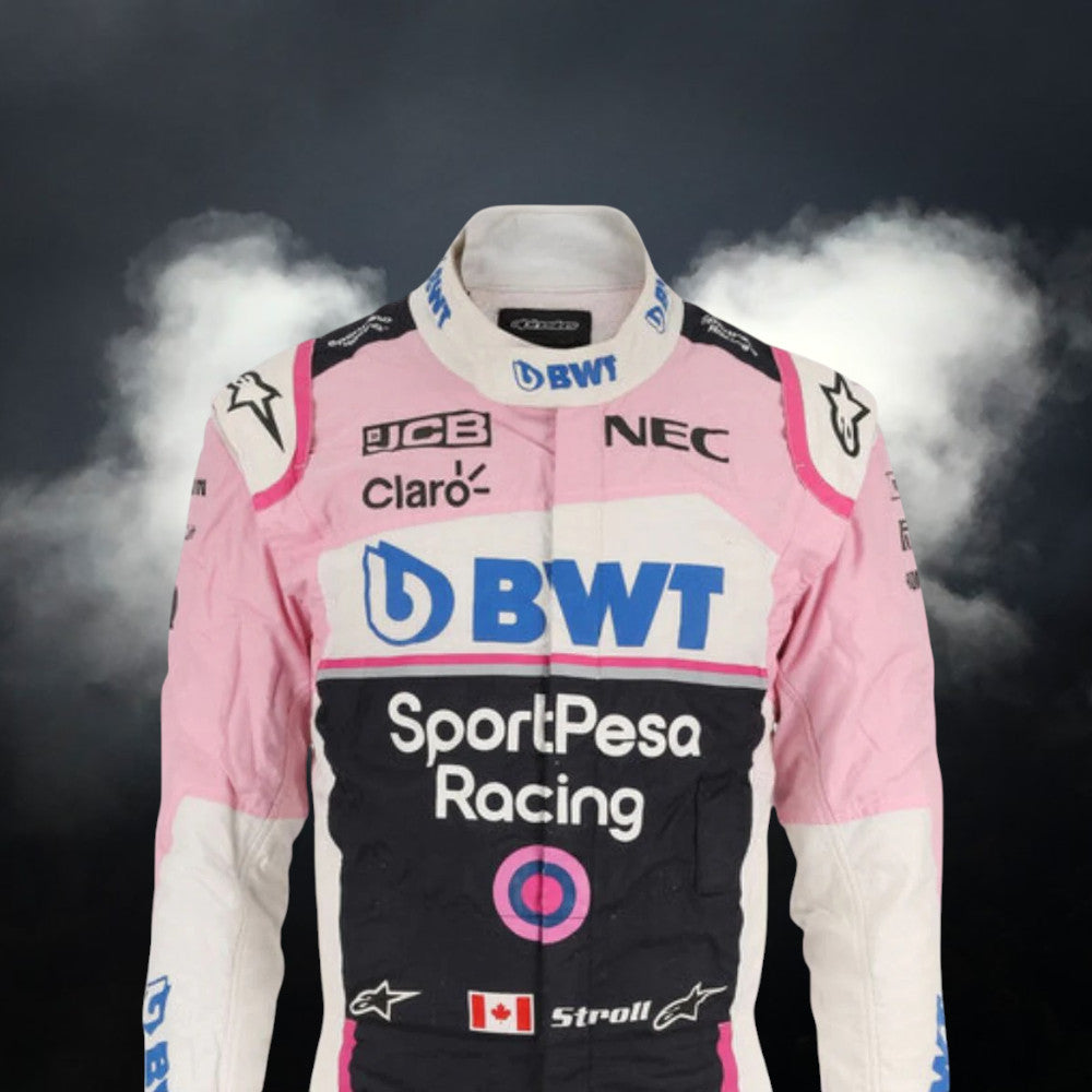 Costume Replica F1 Race Lance Stroll Racing Point 2019