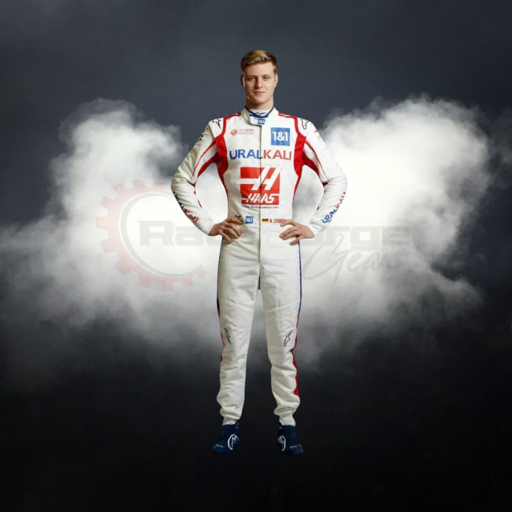 Costume Replica F1 Race Mick Schumacher Haas 2021