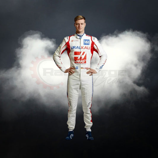 Costume Replica F1 Race Mick Schumacher Haas 2021