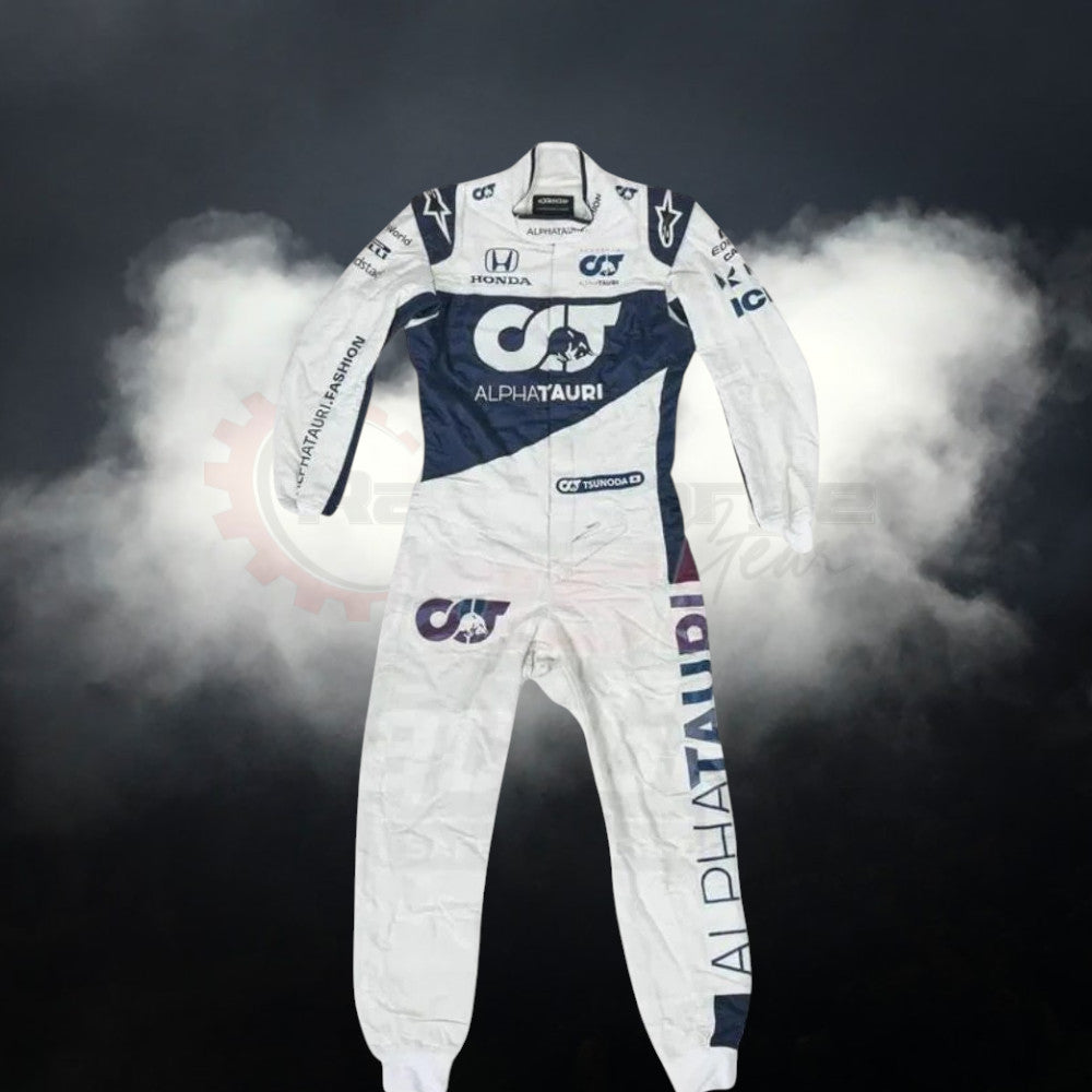 Costume Replica F1 Race Yuki Tsunoda AlphaTauri 2021