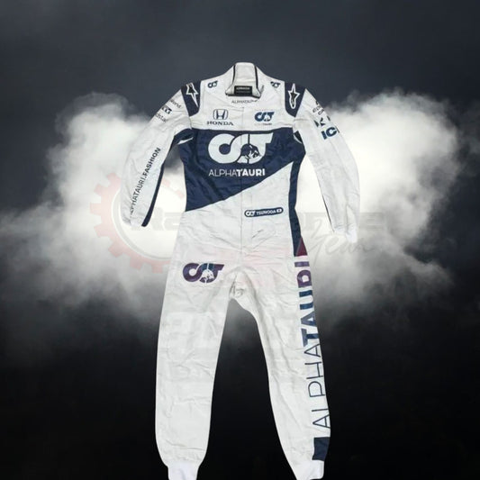Costume Replica F1 Race Yuki Tsunoda AlphaTauri 2021