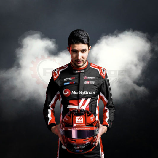 Esteban Ocon Haas F1 Team Racing Costume 2025