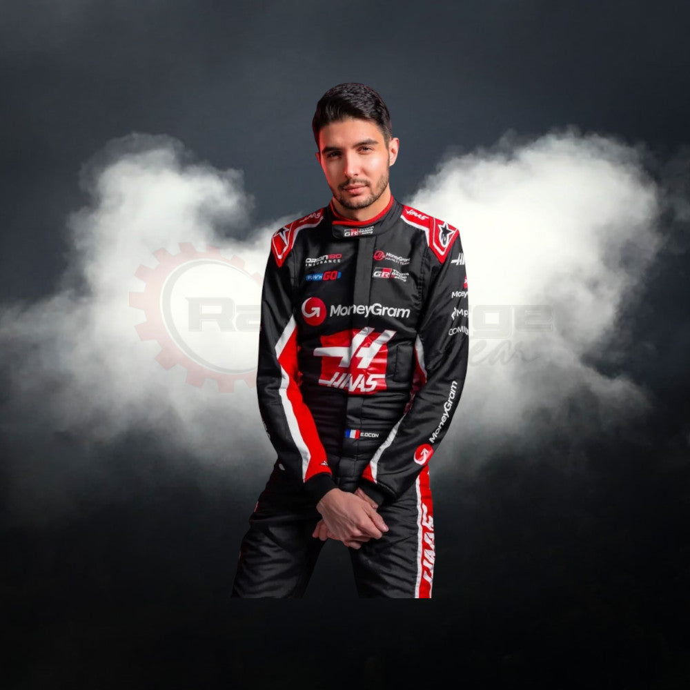 Esteban Ocon Haas F1 Team Racing Costume 2025