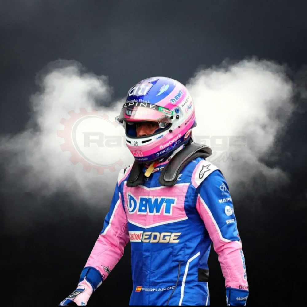 F1 Costume Replica Fernando Alonso Alpine 2022