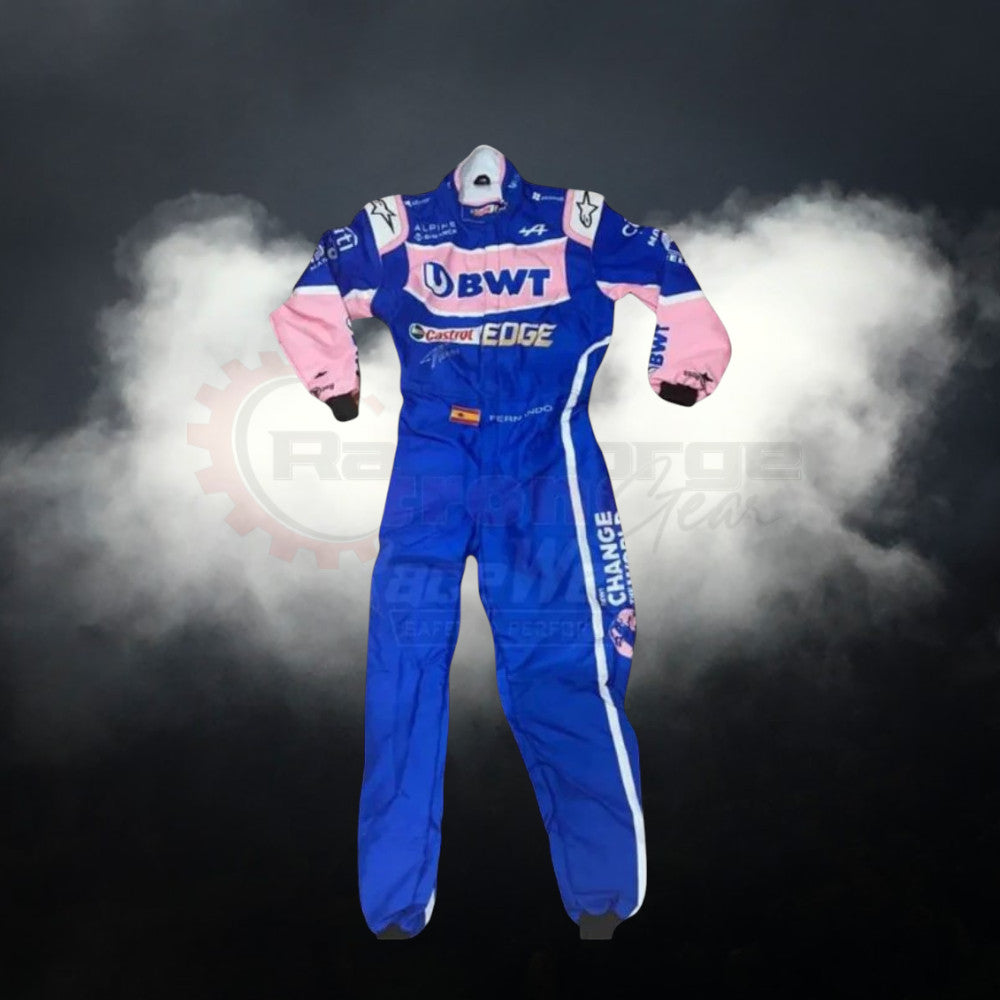 F1 Costume Replica Fernando Alonso Alpine 2022