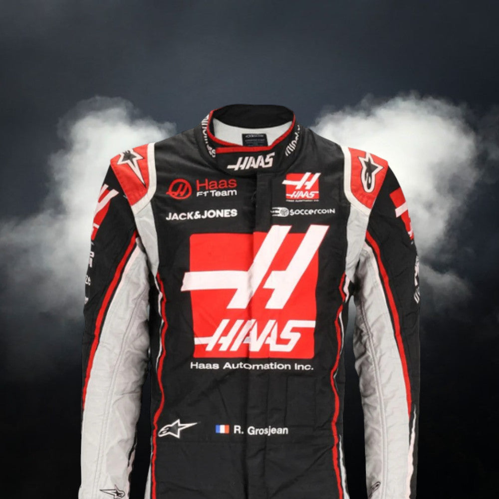 F1 Costume Replica Romain Grosjean Haas 2020