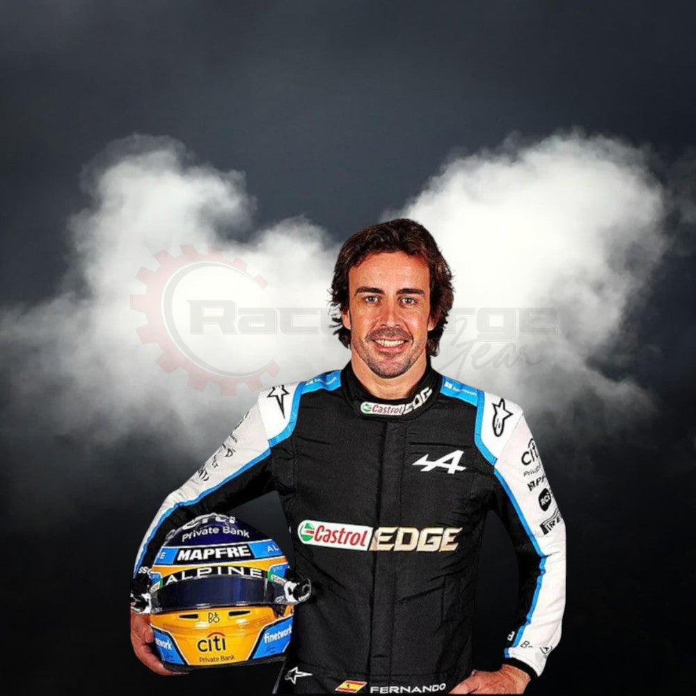 F1 Race Suit Fernando Alonso Alpine 2021