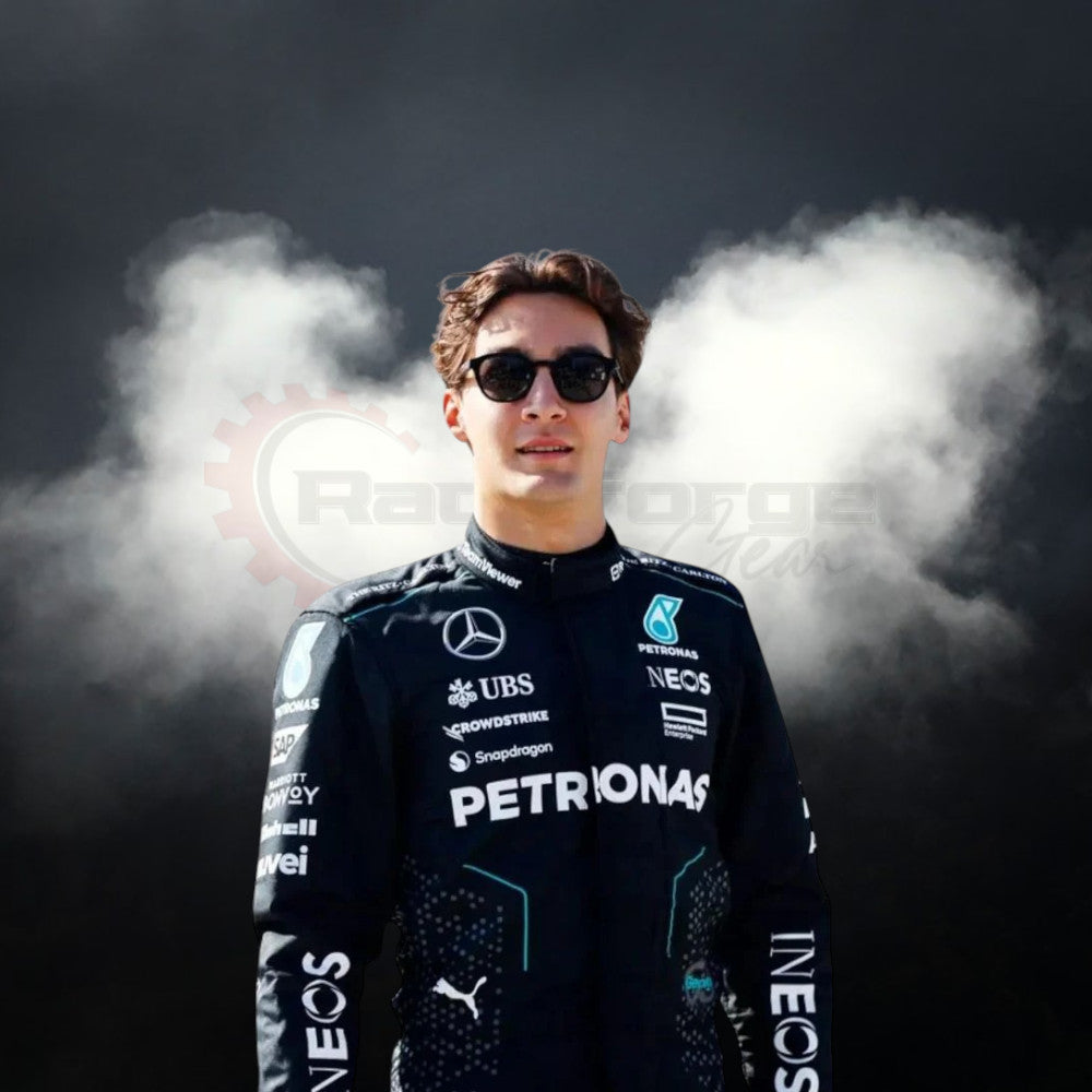F1 Racing Costume George Russell Mercedes 2024