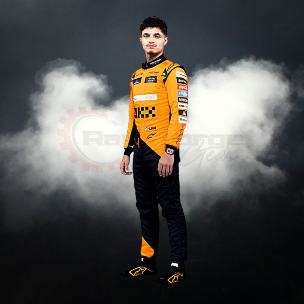 F1 Racing Costume Lando Norris Mclaren 2024