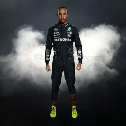 F1 Racing Costume Lewis Hamilton Mercedes 2024