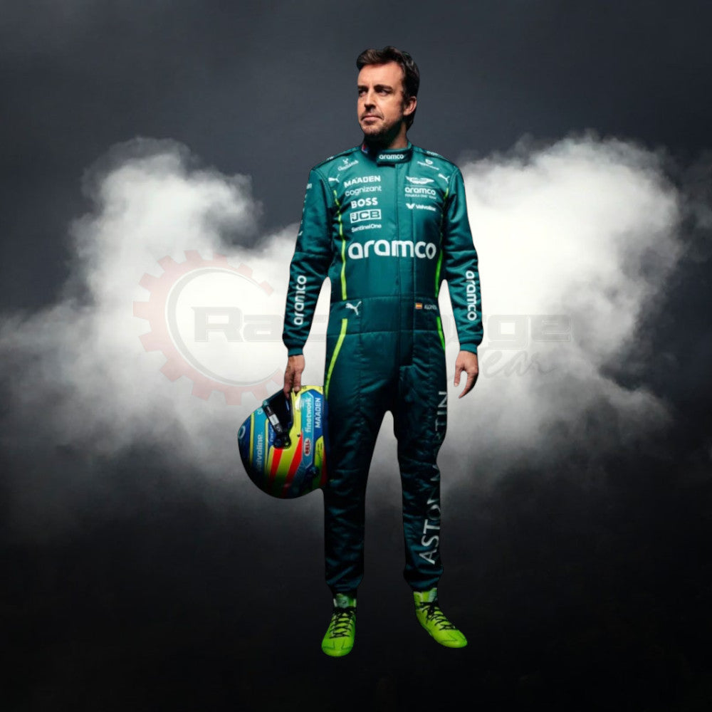 Fernando Alonso Aston Martin F1 Racing Suit 2025