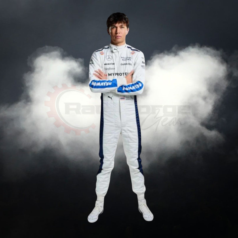 Formula 1 Racing Costume Alex Albon Williams 2024