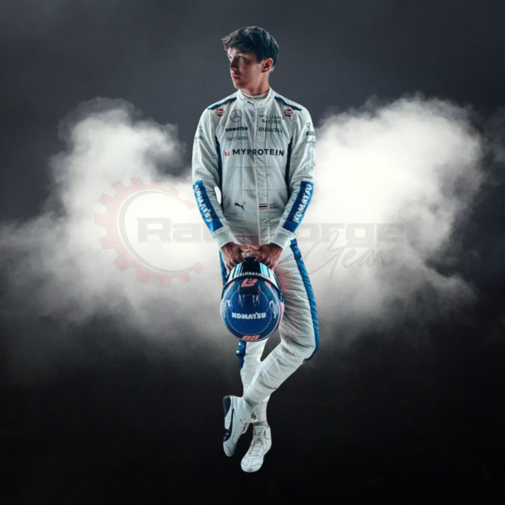 Formula 1 Racing Costume Alex Albon Williams 2024