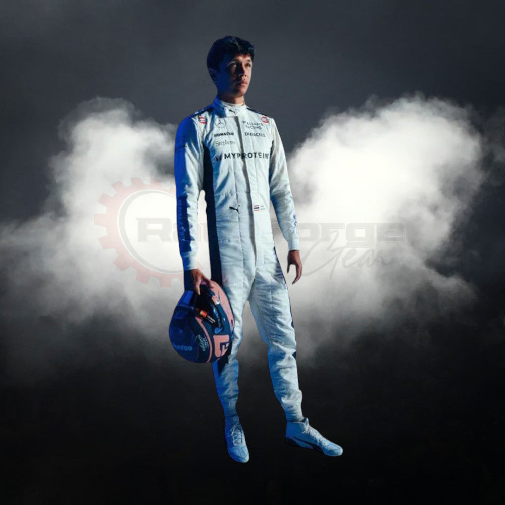 Formula 1 Racing Costume Alex Albon Williams 2024